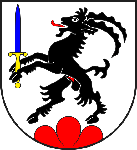 Wappen der Gemeinde Bergn in Graubnden. 