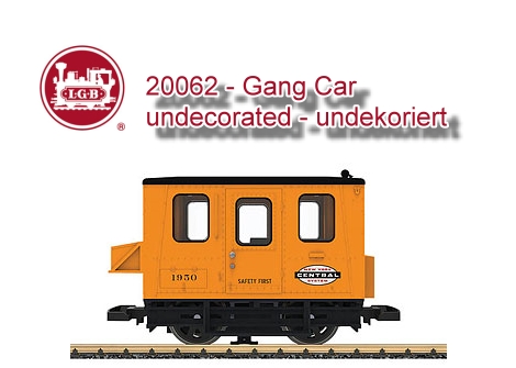 LGB Art.Nr. 20062 - Gang Car undekoriert