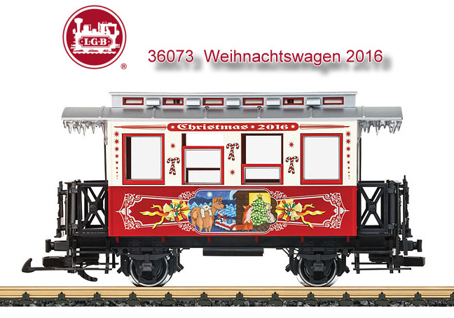 LGB Art. Nr. 36073 - Weihnachtswagen 2016 