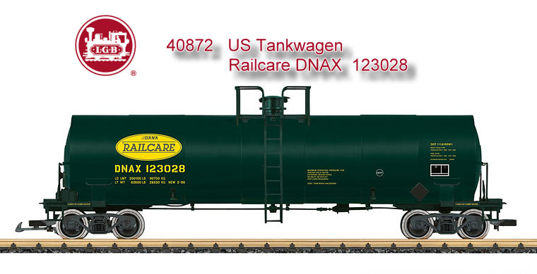 DNAX Railcare - Tankcar - USA, Regelspur