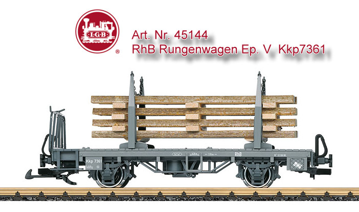 Art. Nr. 45144 - RhB Rungenwagen - Schweiz-Schmalspur