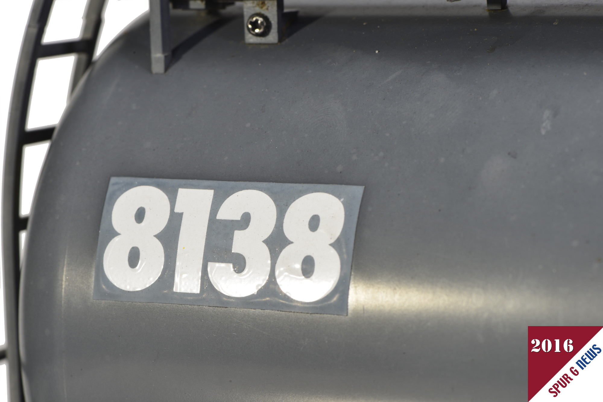 Wagennummer mit damals beigefgten Aufklebern in Nr. 8138 umbenannt. 