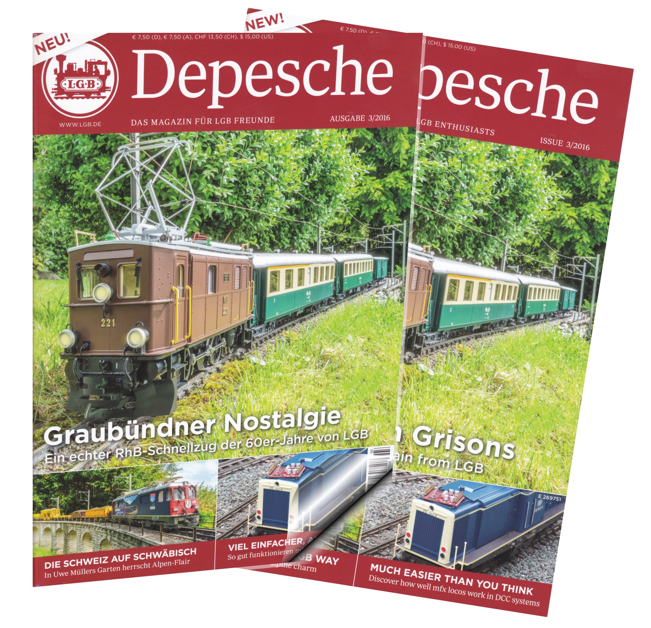 LGB Depesche Ausgabe 3/2016 - LGB Depesche Issue 3/2016
