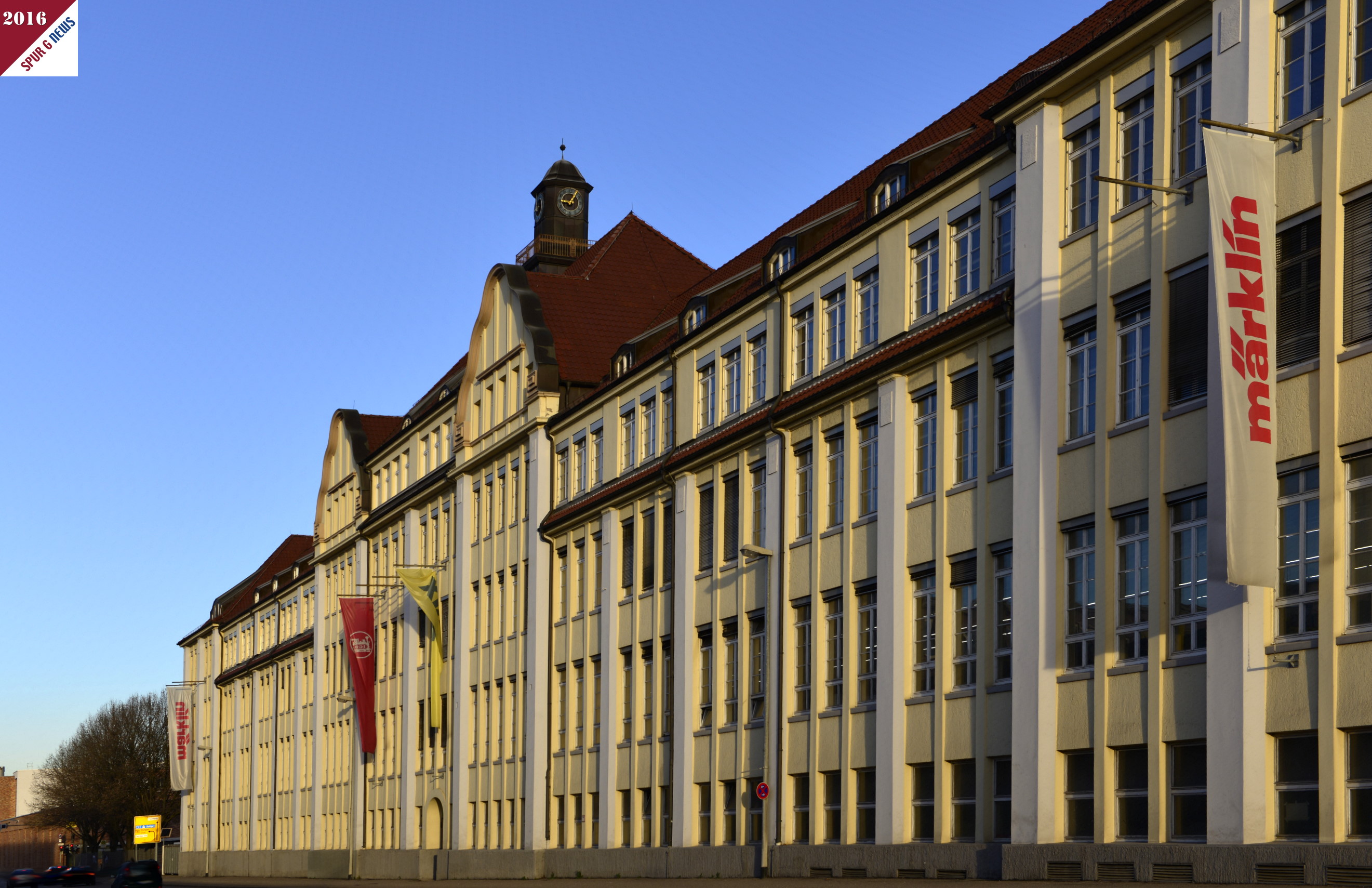 Die Marken Mrklin, Trix und LGB sind in der Stuttgarter Strae in Gppingen in einem Hauptwerk zusammengefasst.