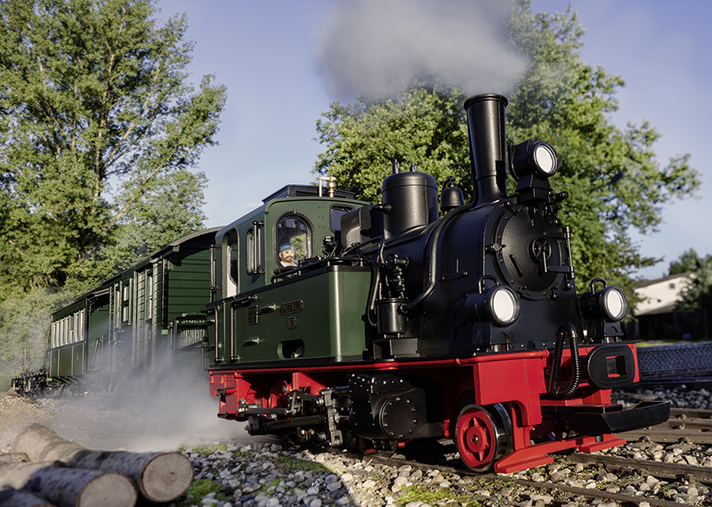 Impressionen von der Modellbahnlokomotive Spreewald von LGB - Art.Nr. 24742