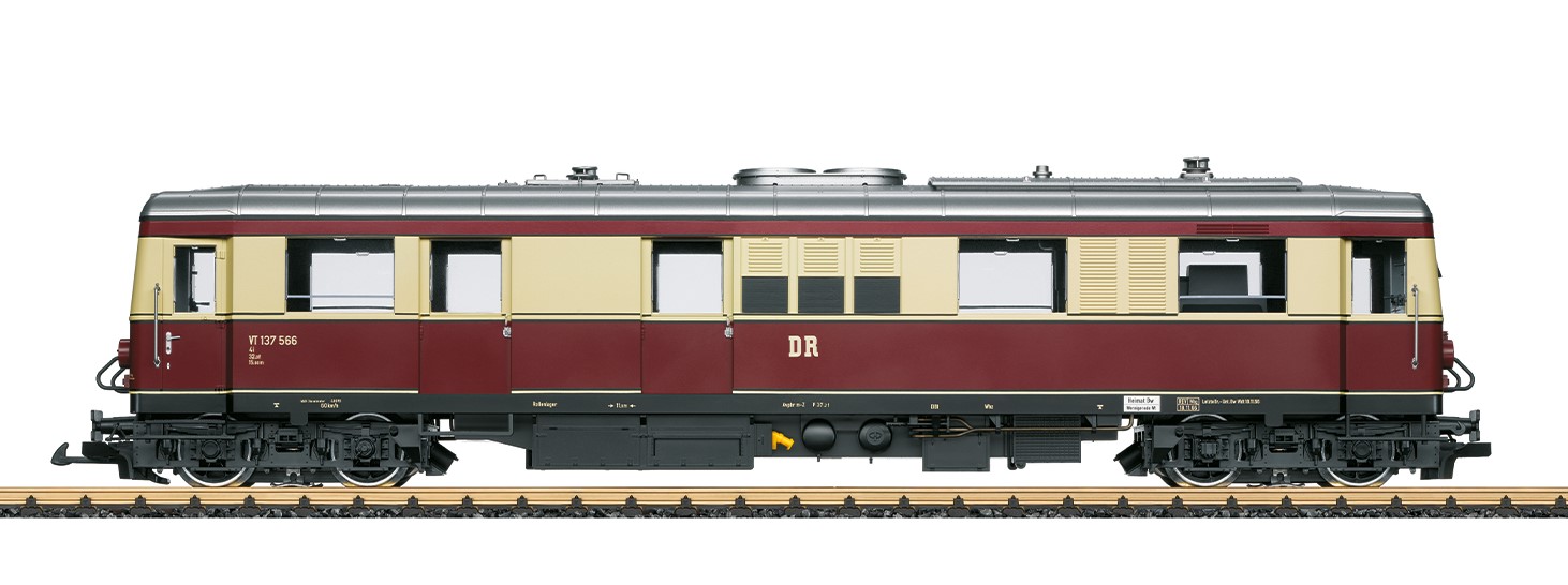 LGB Art. Nr. 26391 - DR Triebwagen VT 137 