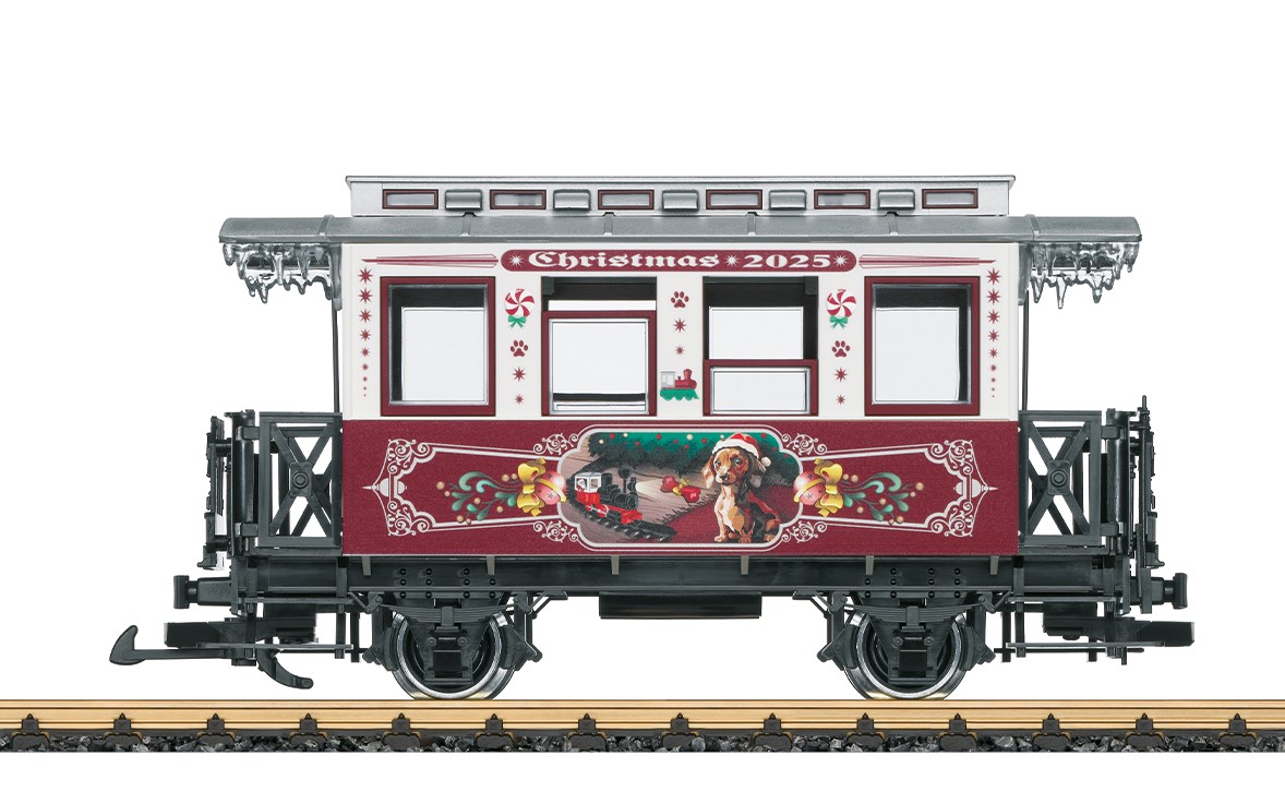 LGB Art. Nr. 36025 - Weihnachstwagen - Jahreswagen 2025