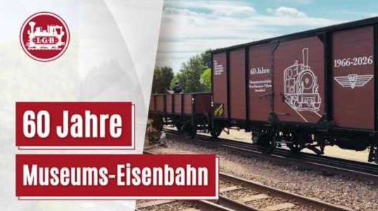 Hinweis mit Film auf das Jubil�um bei der DEV - Bruchhausen-Vilsen vom 24. Juli bis 2. August 2026
