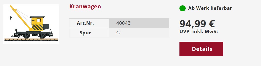 Originalausschnitt auf der LGB Seite: LGB Kranwagen 40043.