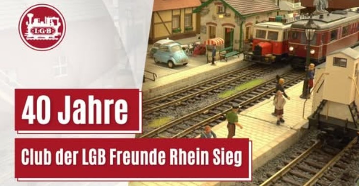 Liebe Clubmitglieder, LGB und Andreas Franz hat nun den Link auf dem LGB Youtube Kanal verffentlicht. Zu sehen ist unsere Anlage auf der IMA und den Mrklintagen in Gppingen im September. Viel Spa beim ansehen.