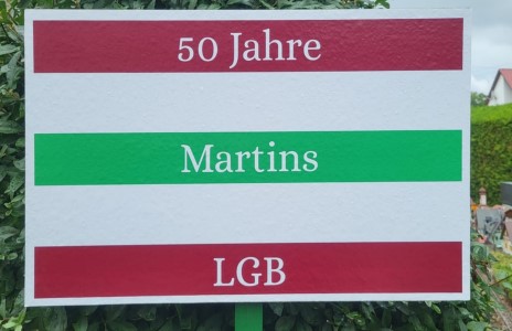 50 Jahre Martins LGB Gartenbahn! 