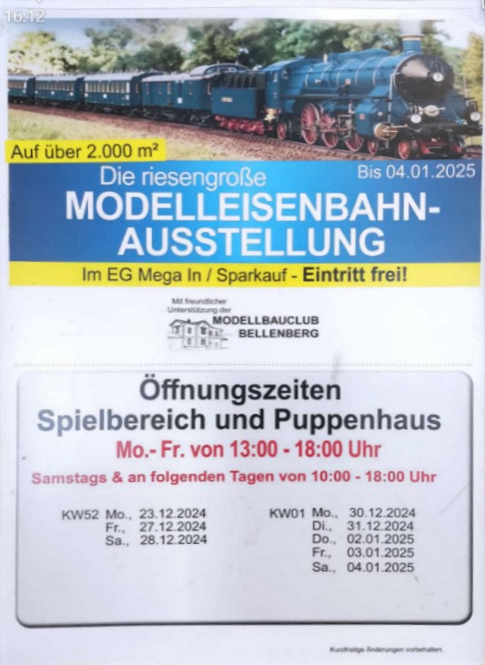 Inhofer - groe Modellbahnausstellung. Ein Erlebnis fr die ganze Familie auf 2000 Quadratmeter Flche mit zahlreichen Ausstellern, Firmen und Vereinen!