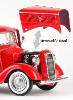Art. Nr. 424065 - 1937 FORD  Pickup mit 6 Coca Cola Kisten  - Motorhaube kann abgehoben werden.