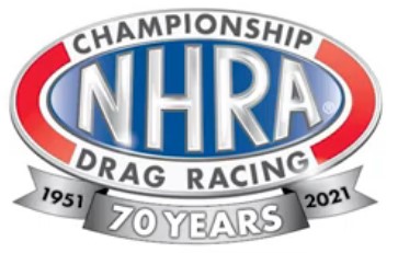 Logo zu 70 Jahre NHRA 2021