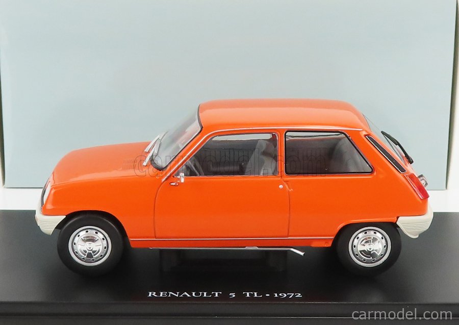 Renault R5 TL 1972 in orange - Edicola - Epoche IV. Mastab 1:24 