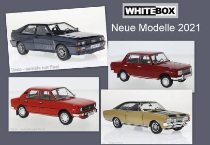 WHITEBOX - neue Automodelle 2021