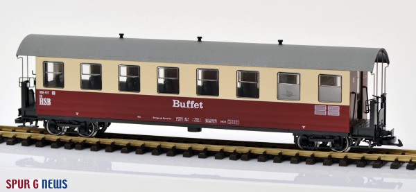 Bericht ber den Buffet Wagen von Train Line Modellbahnen. 