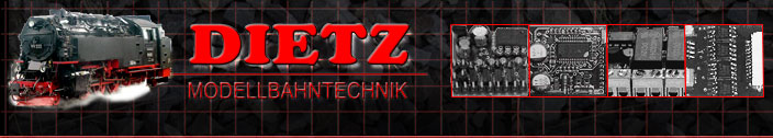 Logo von Dietz Modellbahntechnik aus Hfen. 