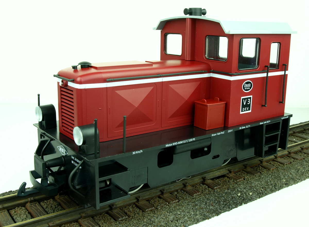 V3 Diesellok D.E.V. - Modell von Trainline 45