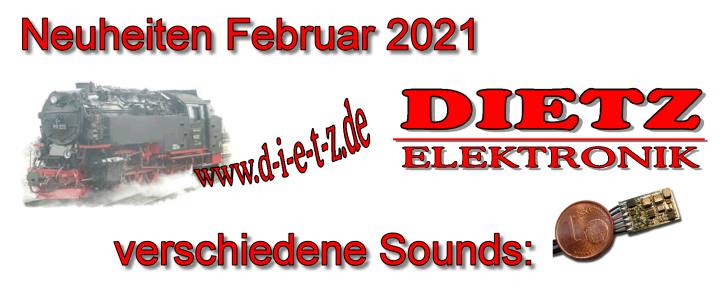 Neuheiten 2021 von DIETZ Elektronik