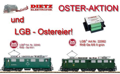 OSTER-AKTION und LGB-Ostereier von DIETZ!