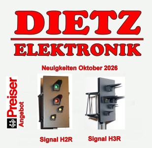 D-I-E-T-Z - Angebot Oktober - Signale und Preiser Figuren 