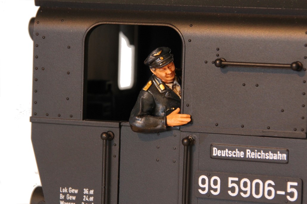 Neue Figuren von figurendesign Volker Bauer: Lokf�hrer und Heizer f�r die Dampfloks von Lammert Boerman, Niederlande