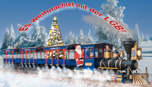 LGB Weihnachtzug 2025 mit Dampflok Chloe Film von Andreas Franz und LGB