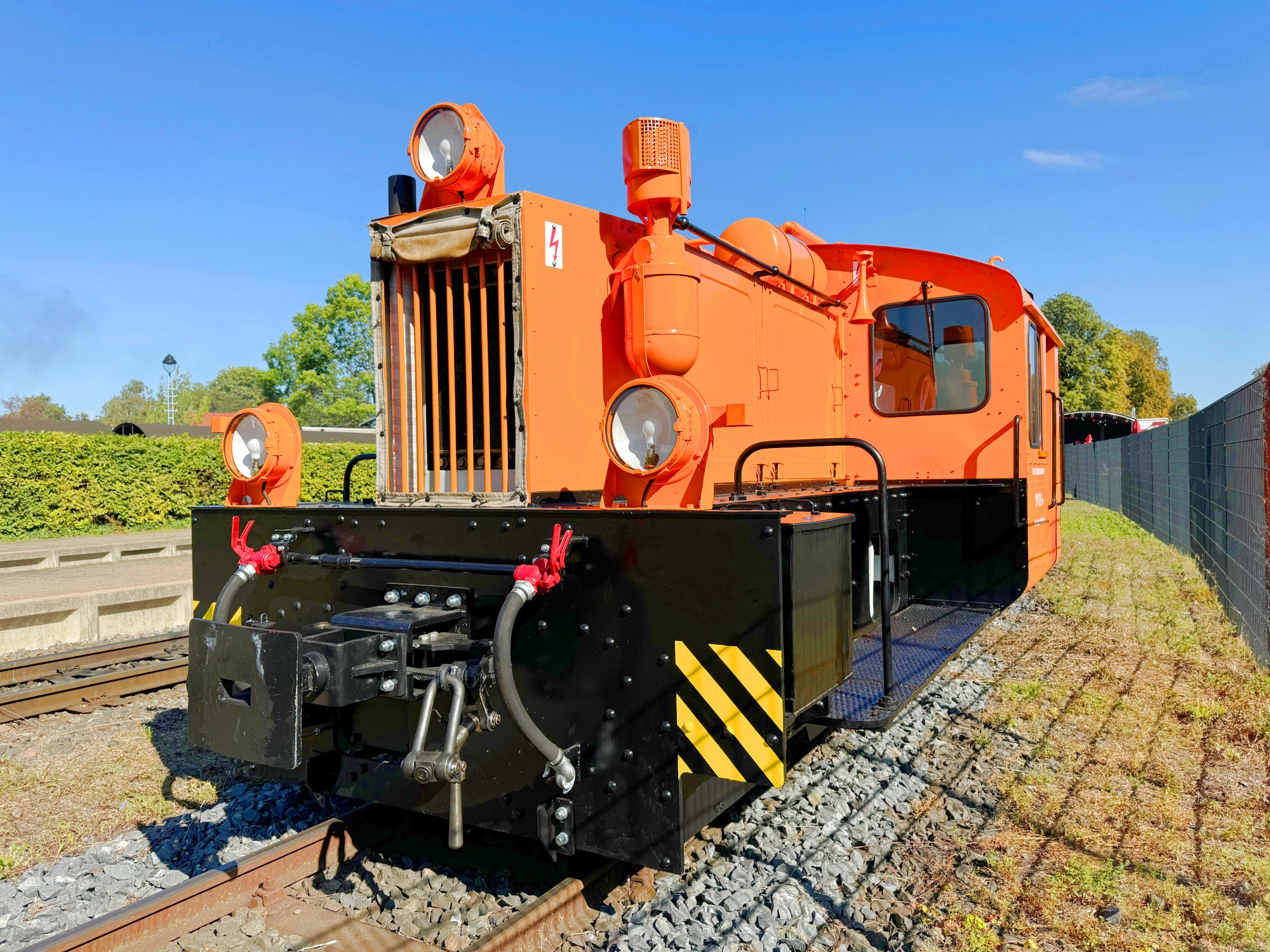 Das Original der HSB Kf beim Bahnhofsfest in Wernigerode am 24. August 24. 