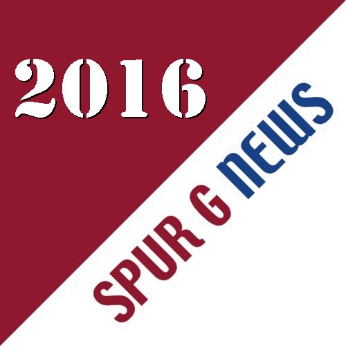 Logo Spur G News 2016 - auch heuer berichten wir wieder über die Gartenbahn