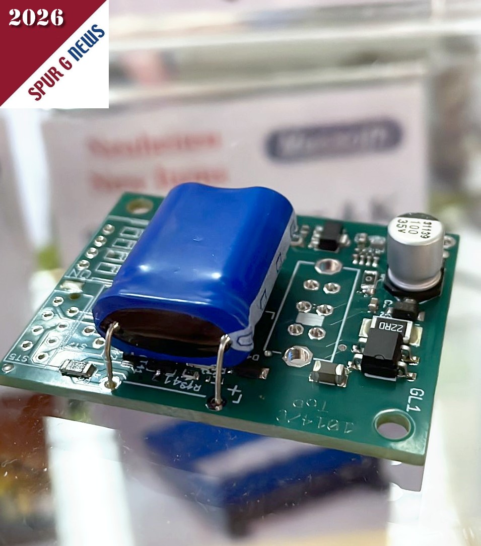 DCC Lichtdecoder - 4K Lichtdecoder - Bei der Neuheitenvorstellung am 17.01.2026, im Modellbahn-Atelier Renken, war schon ein fertiger Decoder auf dem Massoth Stand ausgestellt.