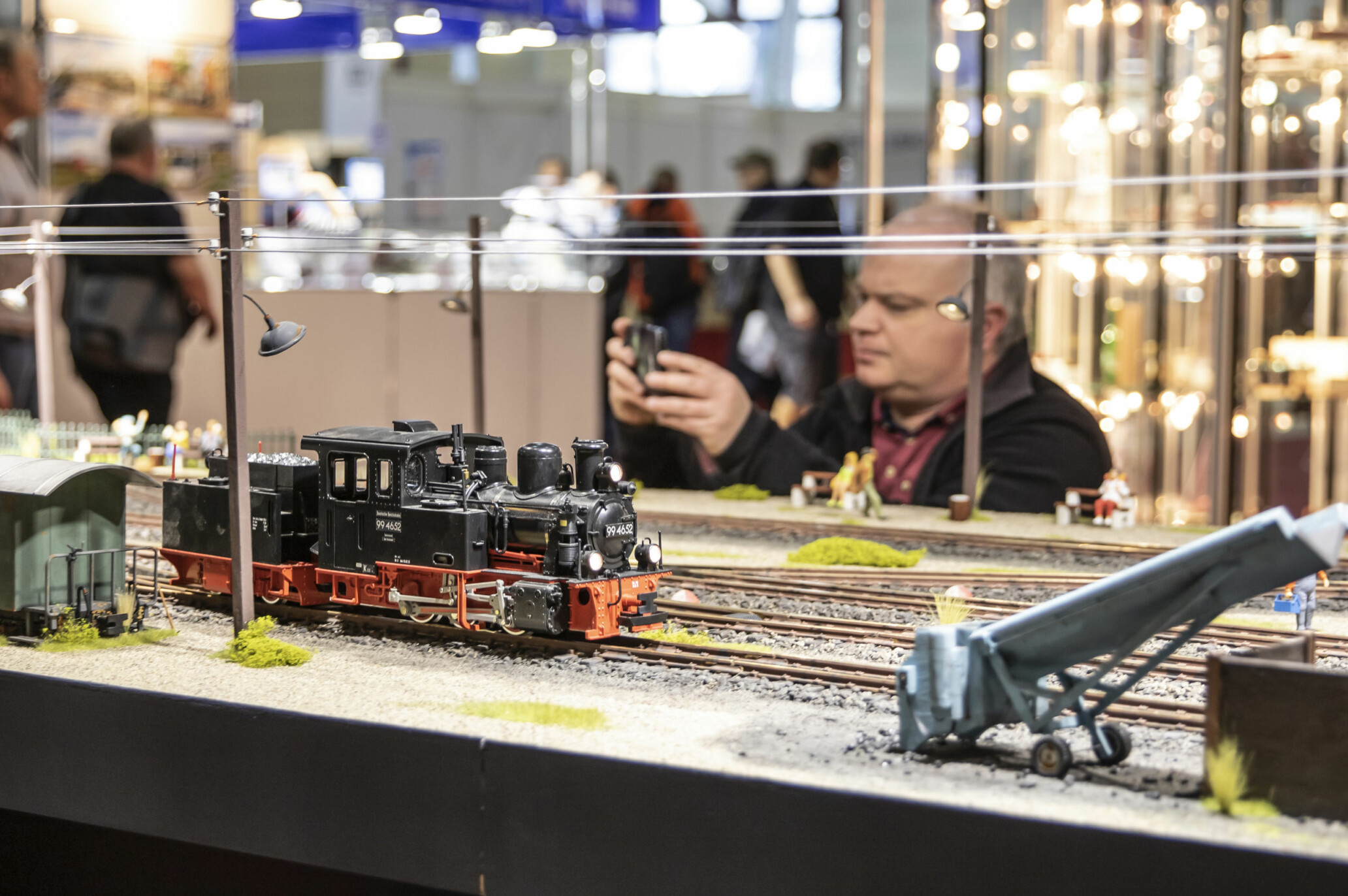 Auch f�r die Gartenbahn sind von LGB und den Freunden der LGB Norddeutschland wieder Schauanlagen zu sehen. PIKO ist diesmal nicht vor Ort. 