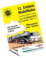 12. Modellbahn Erlebnis - Messe in Dresden....