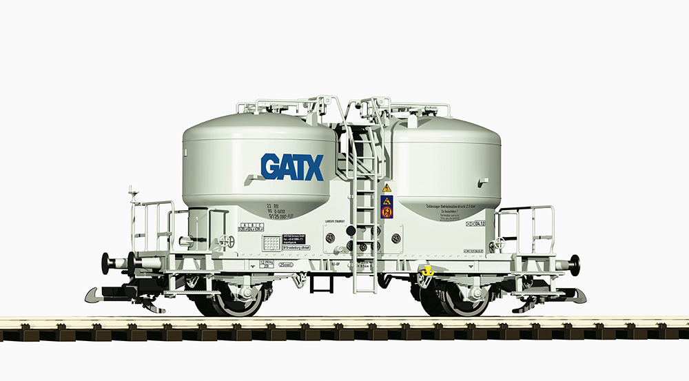 Art.Nr. 37791 - G Zementsilowagen GATX - passend fr den Zug mit Ludmilla an der Spitze