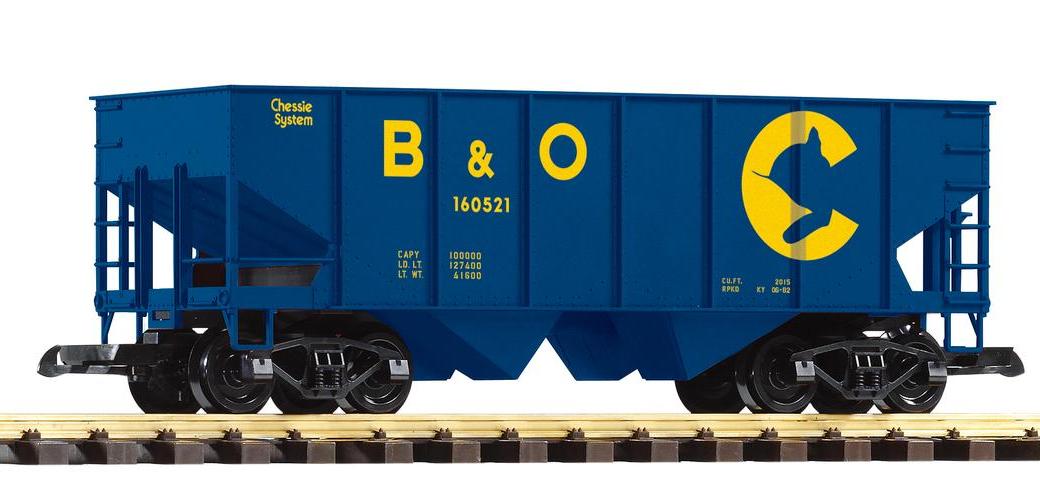 PIKO 2018 - Schttgutwagen, Hooper Car - Art.Nr. 38882 - Bahngesellschaft: Chessie System B&O, (Baltimore and Ohio) Wagen Nr. 160521