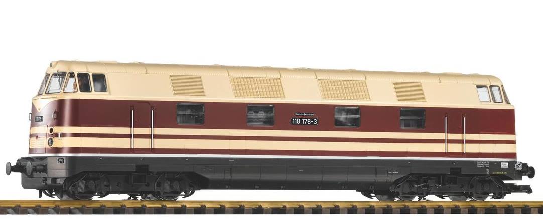 PIKO Art. Nr. 37575 - Diesellok der Baureihe 118 der Deutschen Reichsbahn, Epoch IV, vierachsig! 