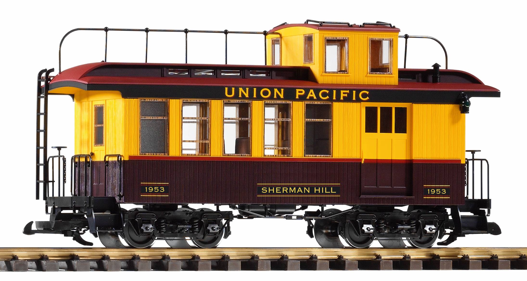 PIKO Art. Nr. 38656 - G Güterzugbegleitwagen - Caboose - Union Pacific, Sherman Hill Nr. 1953