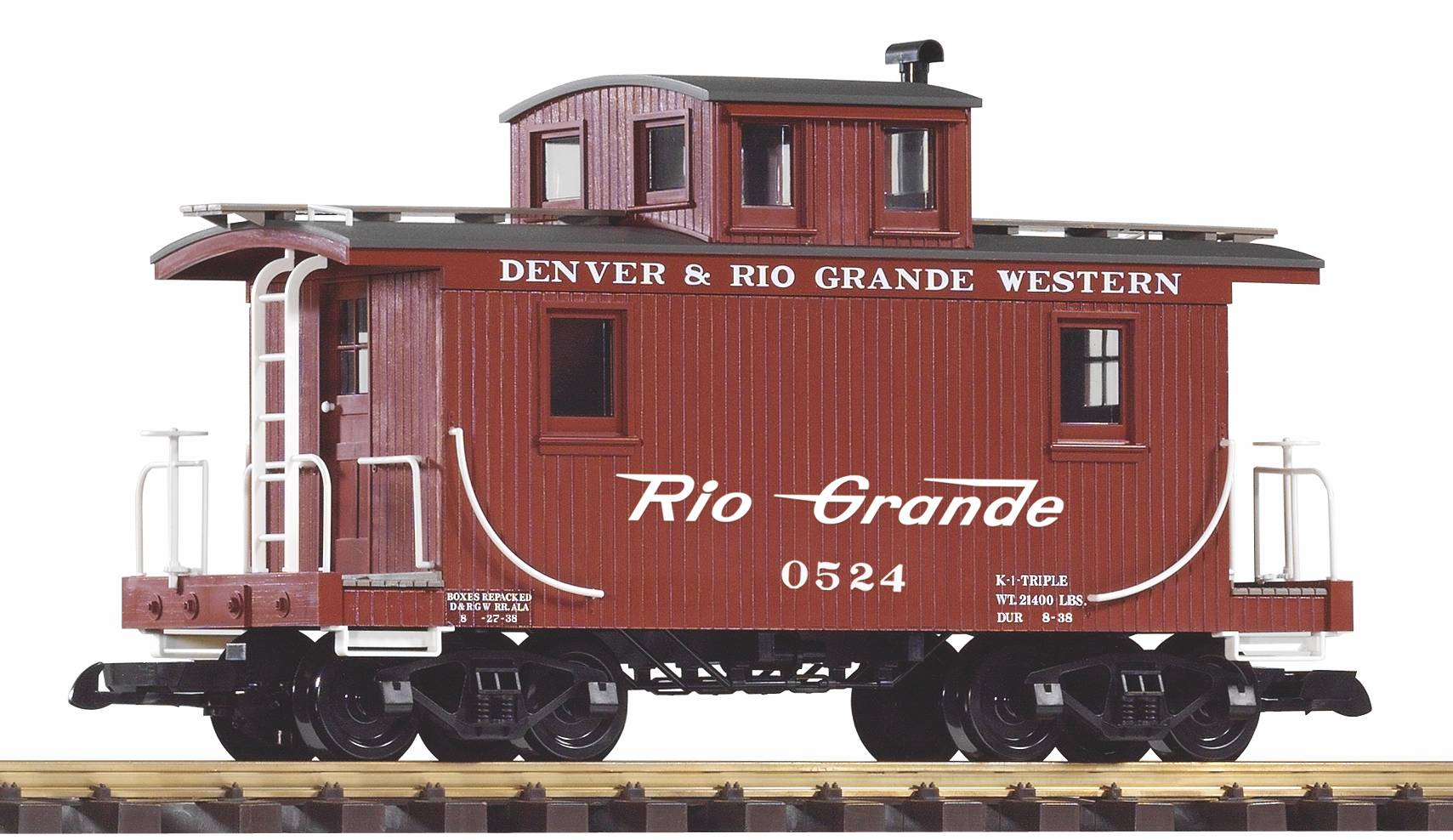 PIKO Art. Nr. 38947 - G Güterzugbegleitwagen, Denver & Rio Grande Western. 