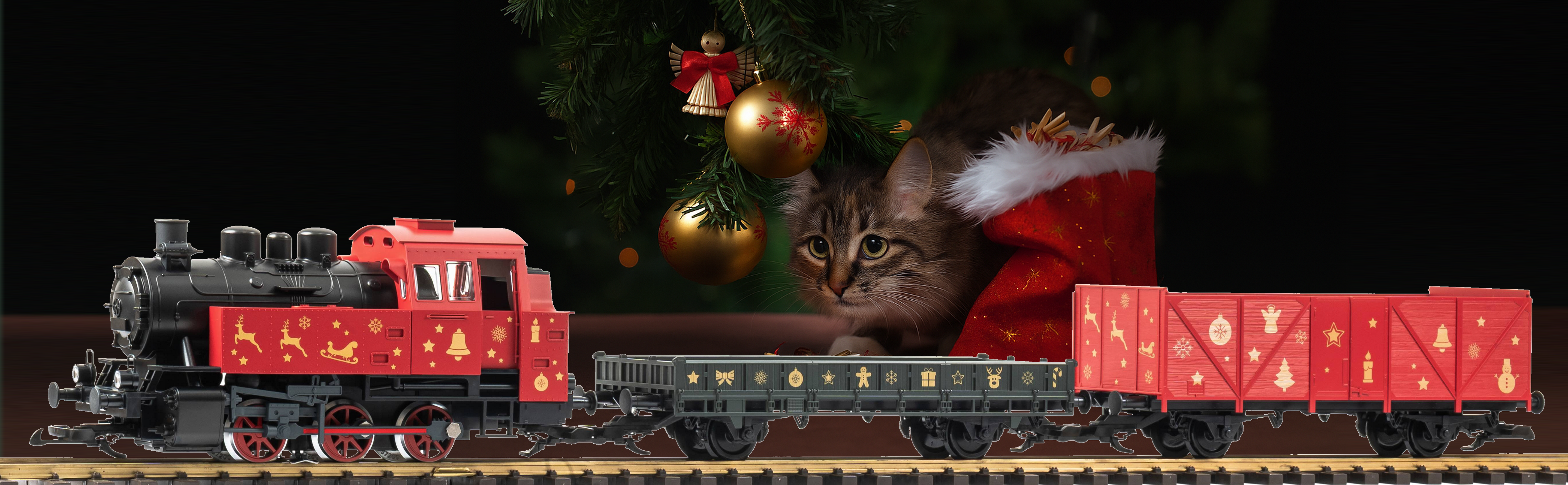 Mit dem PIKO Weihnachtszug Quelle: PIKO Spielwaren GmbH 2025-10-22 PIKO