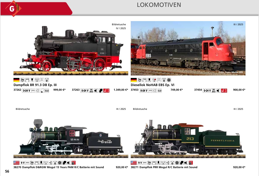 G Lokomotiven