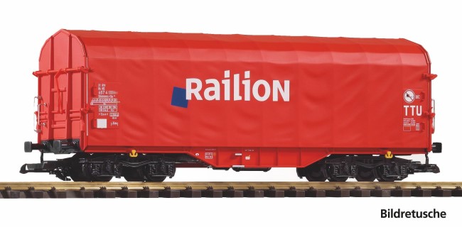 PIKO 37020 - G Schiebplanenwagen DB Raillion V