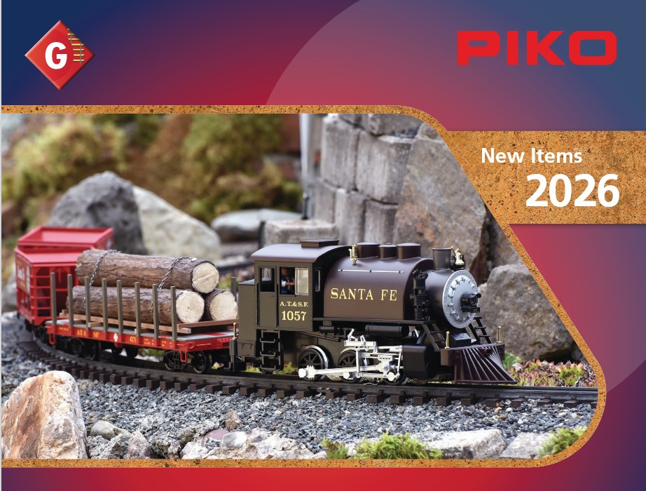 Der Neuheitenprospekt 2026 f�r PIKO of America ist online!