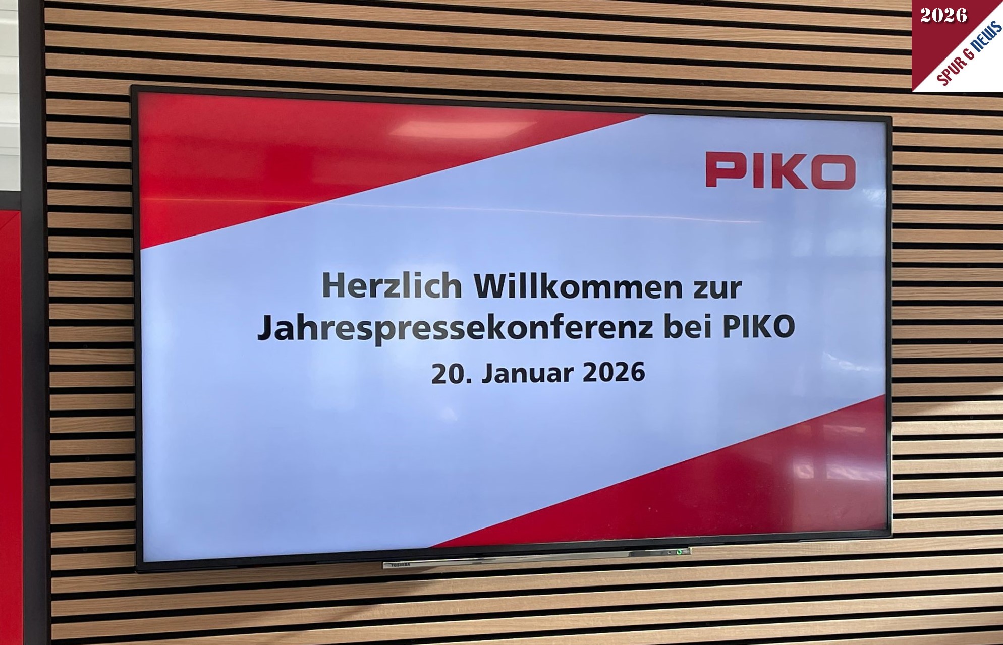 Jahrespressekonferenz 2026 bei PIKO, Sonneberg