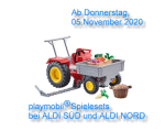 ab 05.11.2020 playmobil Spielsets bei ALDI SD und ALDI NORD