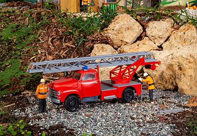 Art. Nr. 331614 Feuerwehrfahrzeug Opel Blitz mit Drehleiter
