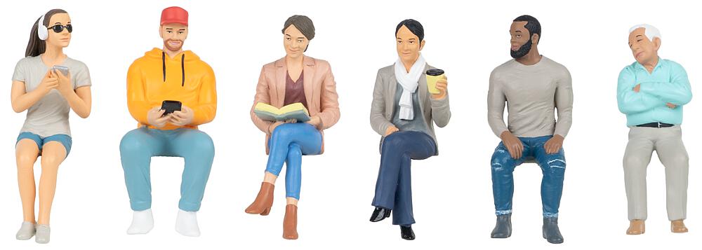 POLA Art. Nr. 331530 -. 6 sitzende Fahrg�ste 