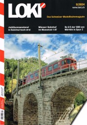 LOKI Das Schweizer Modellbahnmagazin 8/2024 ist an- und ausgeliefert