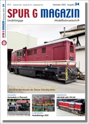 Das SPUR G MAGAZIN Nr. 34 ist an die Clubmitglieder und Abonnenten ausgeliefert! 