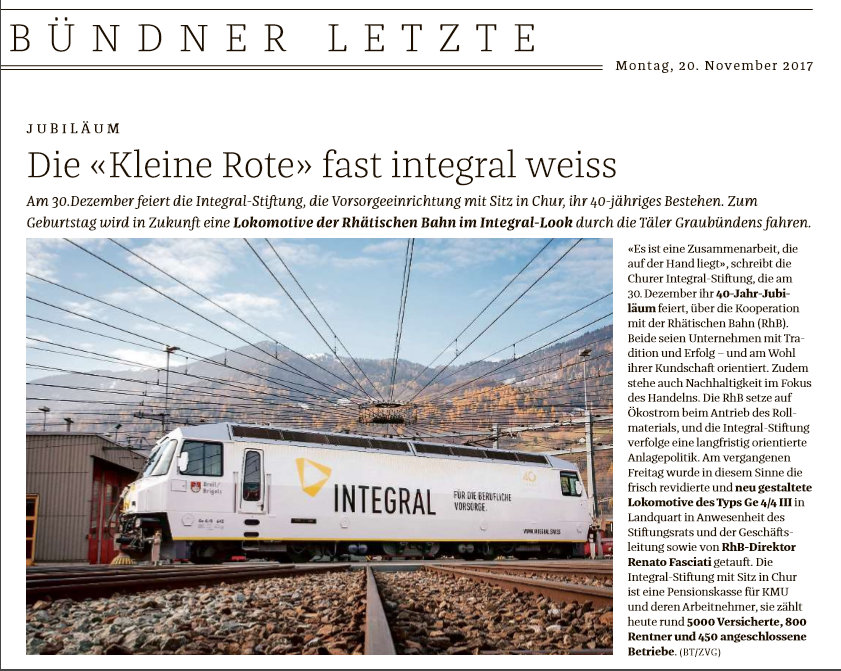 Auf der offiziellen Seite der Integral-Swiss ist dieser Presseartikel auch als pdf zum download bereit. 