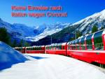 Bernina Express - keine Einreise wegen Corona fr Touristen nach Tirano - Italien
